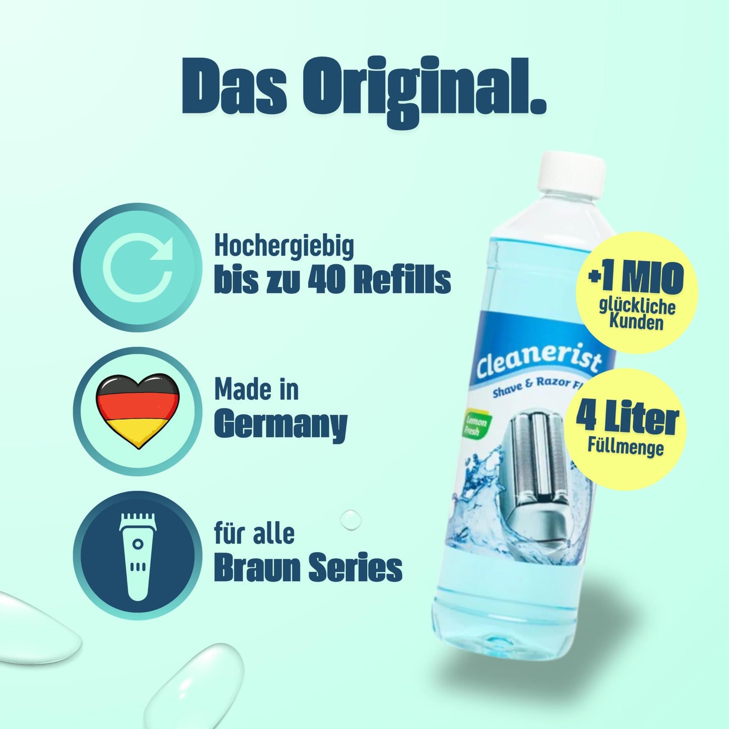 Clean The Soap Bubble - Laundry Detergent 4L