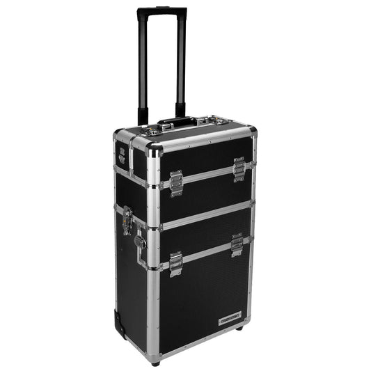 Anndora 2-wheel tool trolley 60 liters tool case black