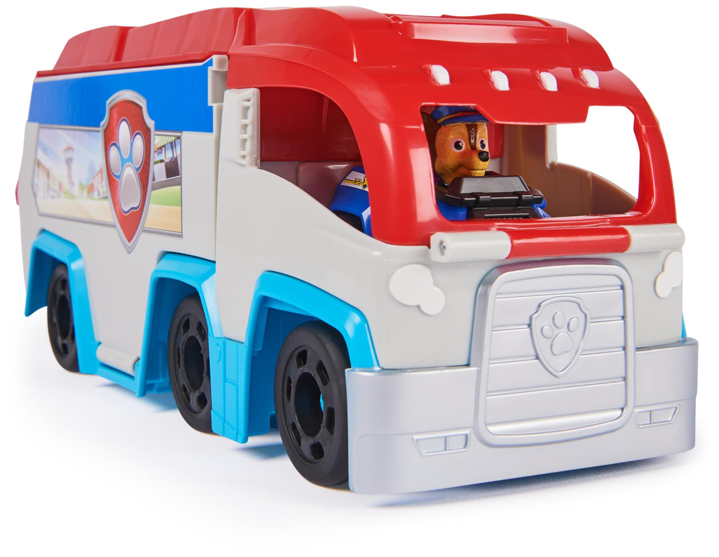 PAW Patrol - Pup Squad Mini-Patroller Team Vehicle with Chase toy car, suitable for children aged 3 and up.