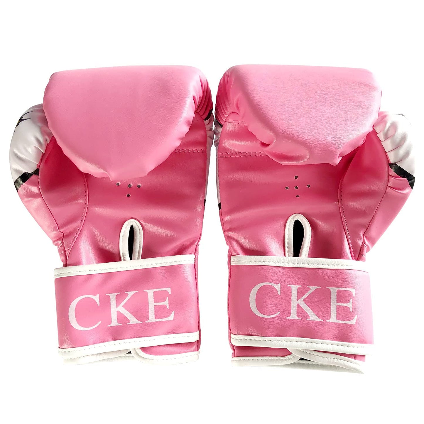 CKE Kids Boxing Gloves for Children 5-12 Years Boys Girls, Kids Boxing Gloves Training Gloves Boxing Gloves for Kids Punching Bag Kickboxing for Muay Thai Boxing Gloves (Pink)