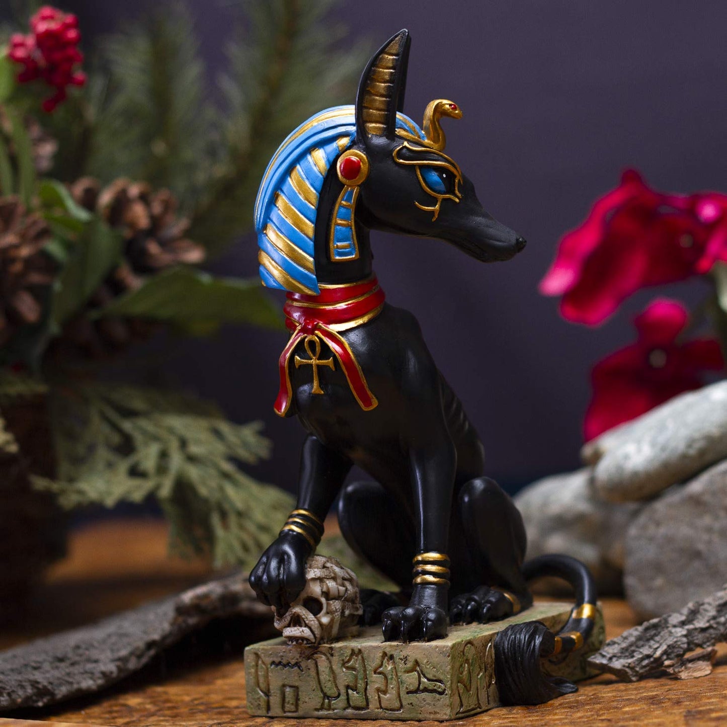 Pacific Giftware Anubis Figure by Stanley Morrison - Jackal God Egypt Statue Decoration