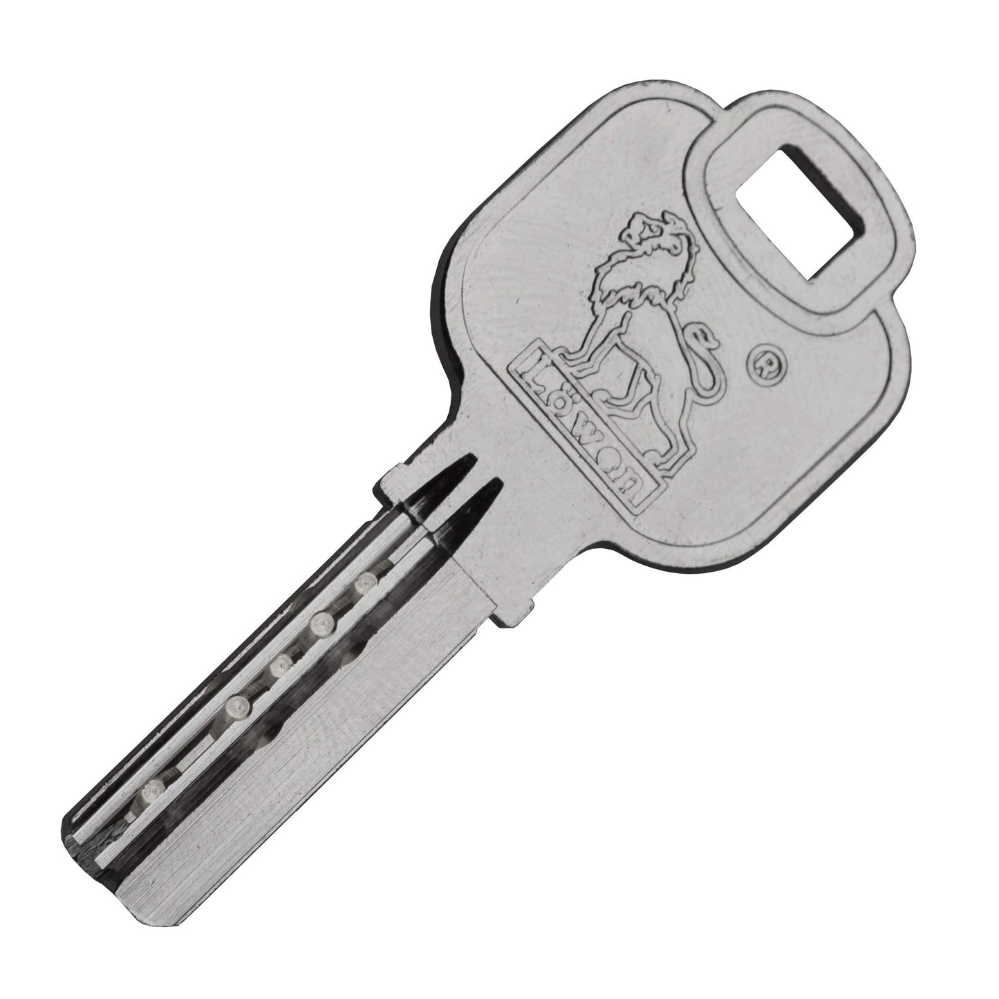 3x Euro Cylinder Lock 90 mm 45/45 keyed alike including 15 keys.