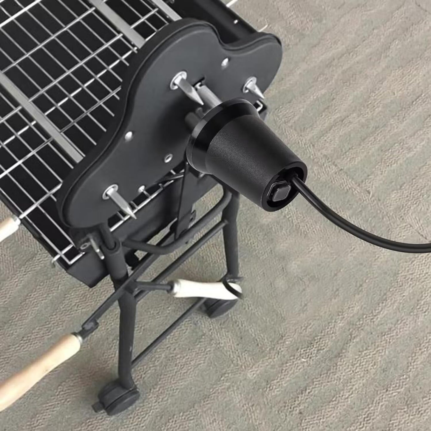 Onlyfire Rotisserie Grill Motor for outdoor grill accessories, barbecue rotator motor for grill equipment in Cypriot style.