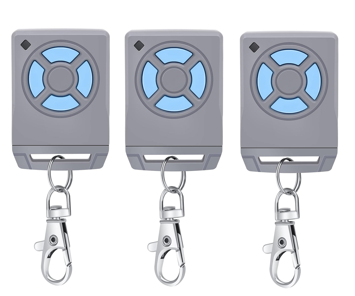 3X Hörmann HSM2 868 / Hörmann HSM4 868 transmitter, remote control, 4-channel 868.30Mhz for garage doors with 4 buttons (Not compatible with Hörmann Bisecur) 3-year warranty