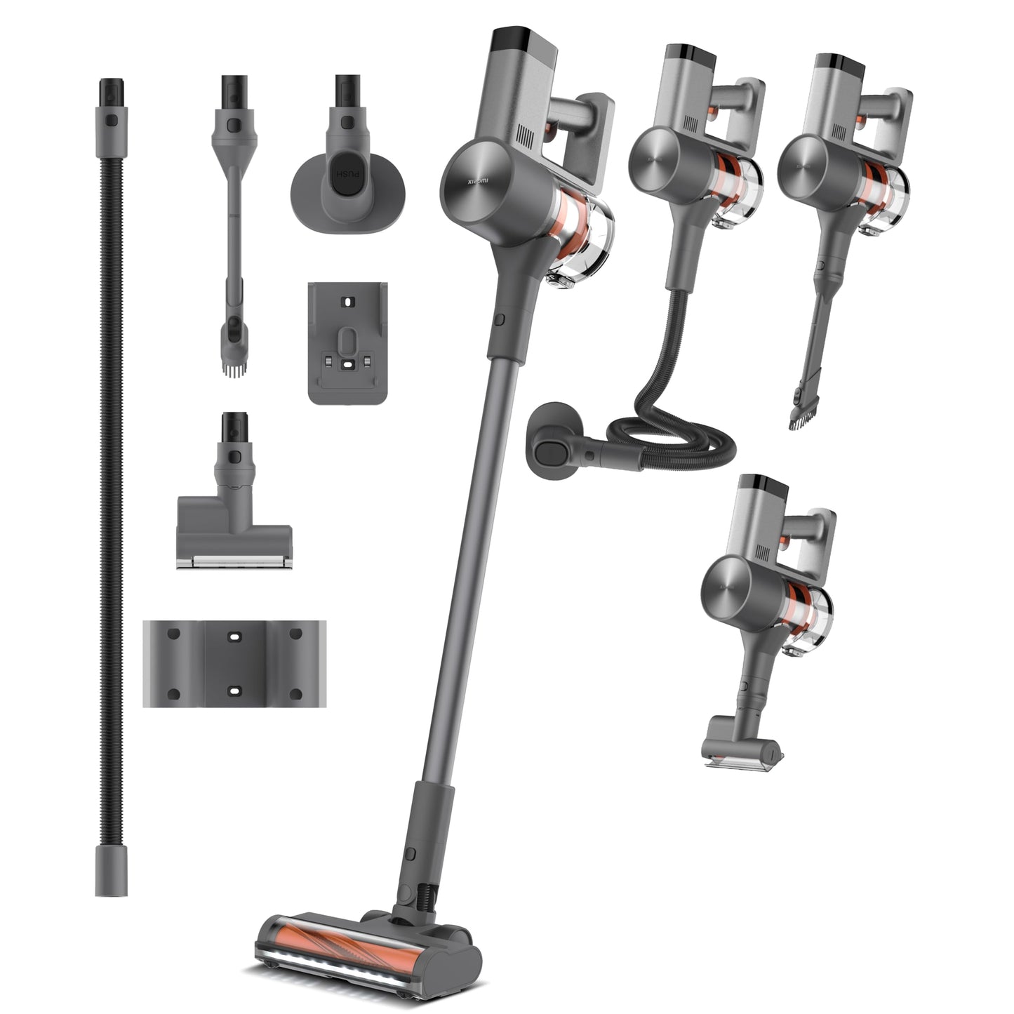 Xiaomi Vacuum Cleaner G20 Max Cordless Vacuum, 25,000PA/180AW, with cyclone technology, bagless, 180AW handheld vacuum for pet hair, car, carpet & hard floor, stick vacuum with up to 60min runtime.