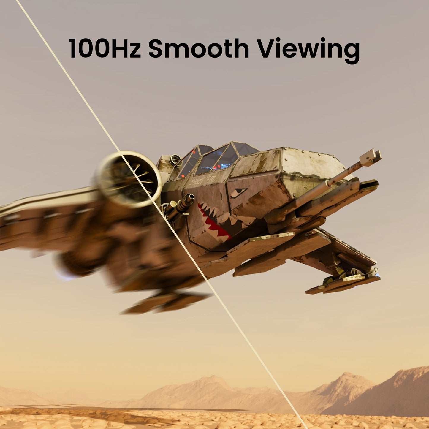 BenQ GW2490E 24-inch Gaming Monitor, 100Hz, 1920x1080p, IPS, Eye-Care, built-in speakers, wall mount, Thin Bezel, Smart Brightness Adjustment, HDMI, DisplayPort.