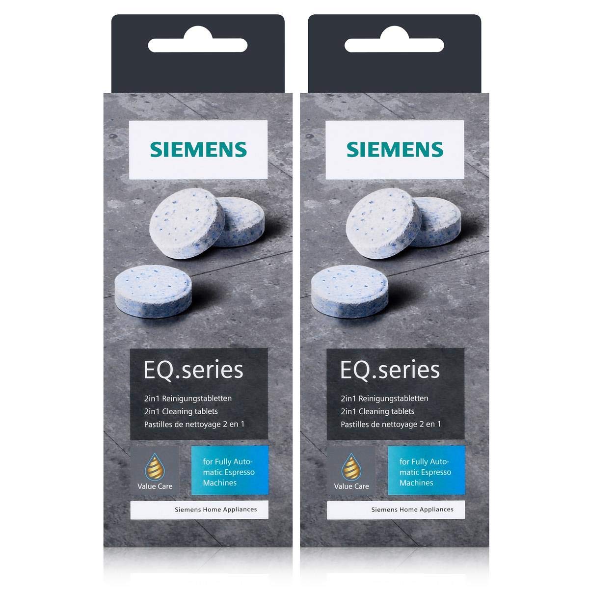Siemens original TZ80001 cleaning tablets, 2 x 10 pieces