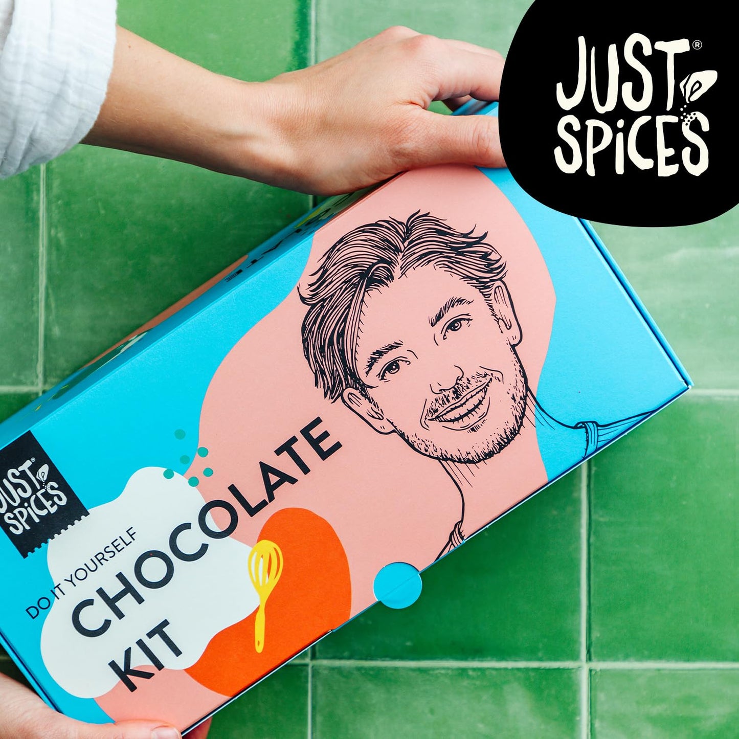 Just Spices Do it yourself chocolate kit I Make your own chocolate bars I With molds, spices, boxes & recipes