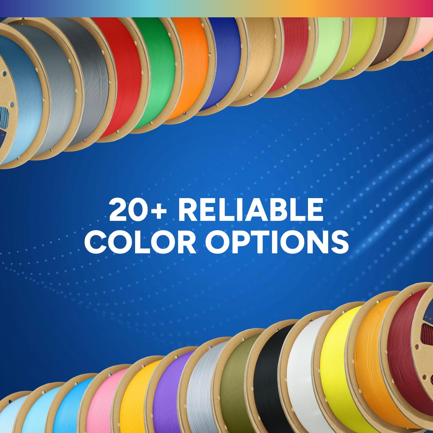 OVERTURE PLA+ Filament 1.75mm Champagne 1KG, precision (±0.02mm) - High strength & more durable 3D printer filament PLA Plus, environmentally friendly & compatible with FDM printers.