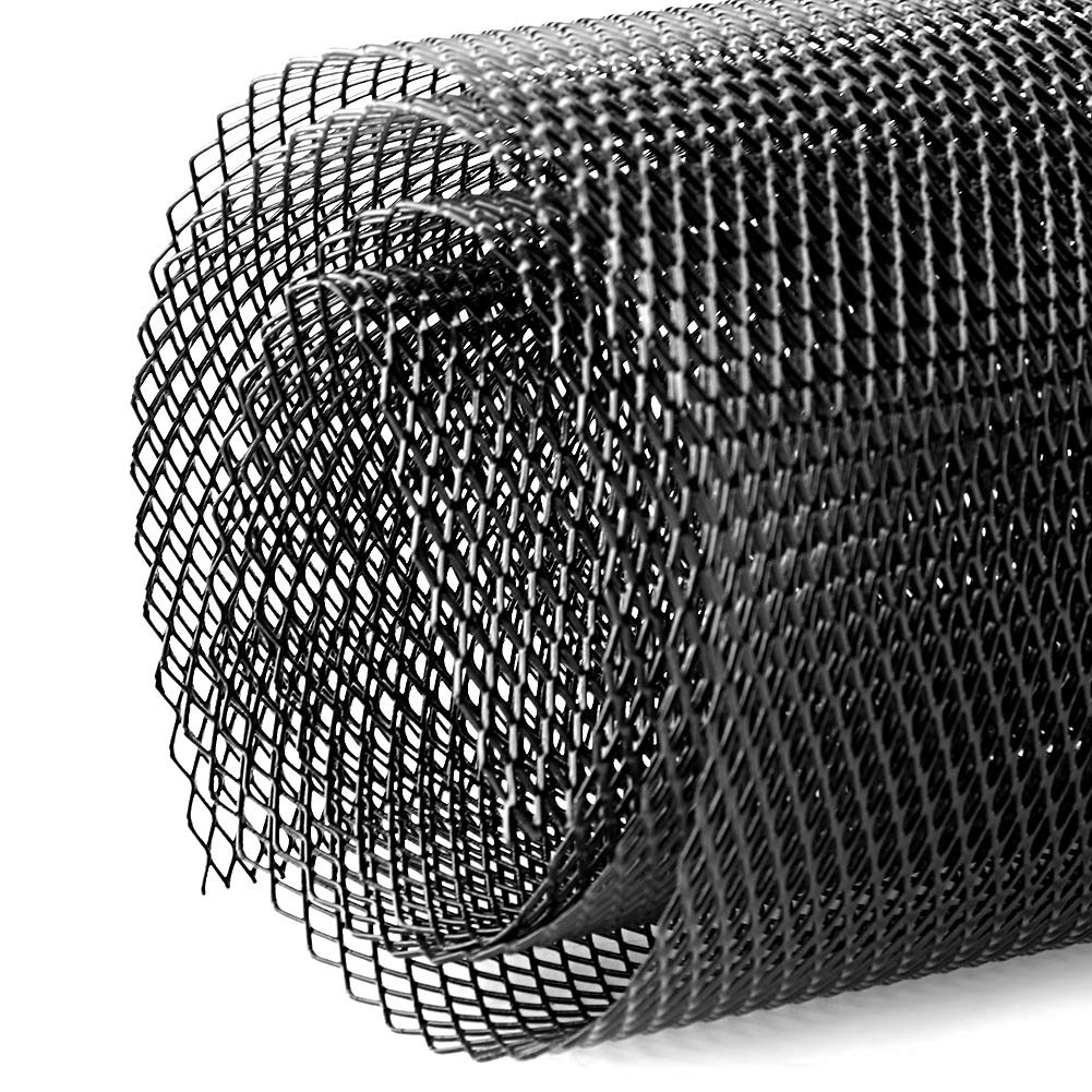 3 x 6 mm radiator grille for bumper, 100 x 33 cm, aluminum alloy, universal grid, body grid, radiator grille, car grid, mesh