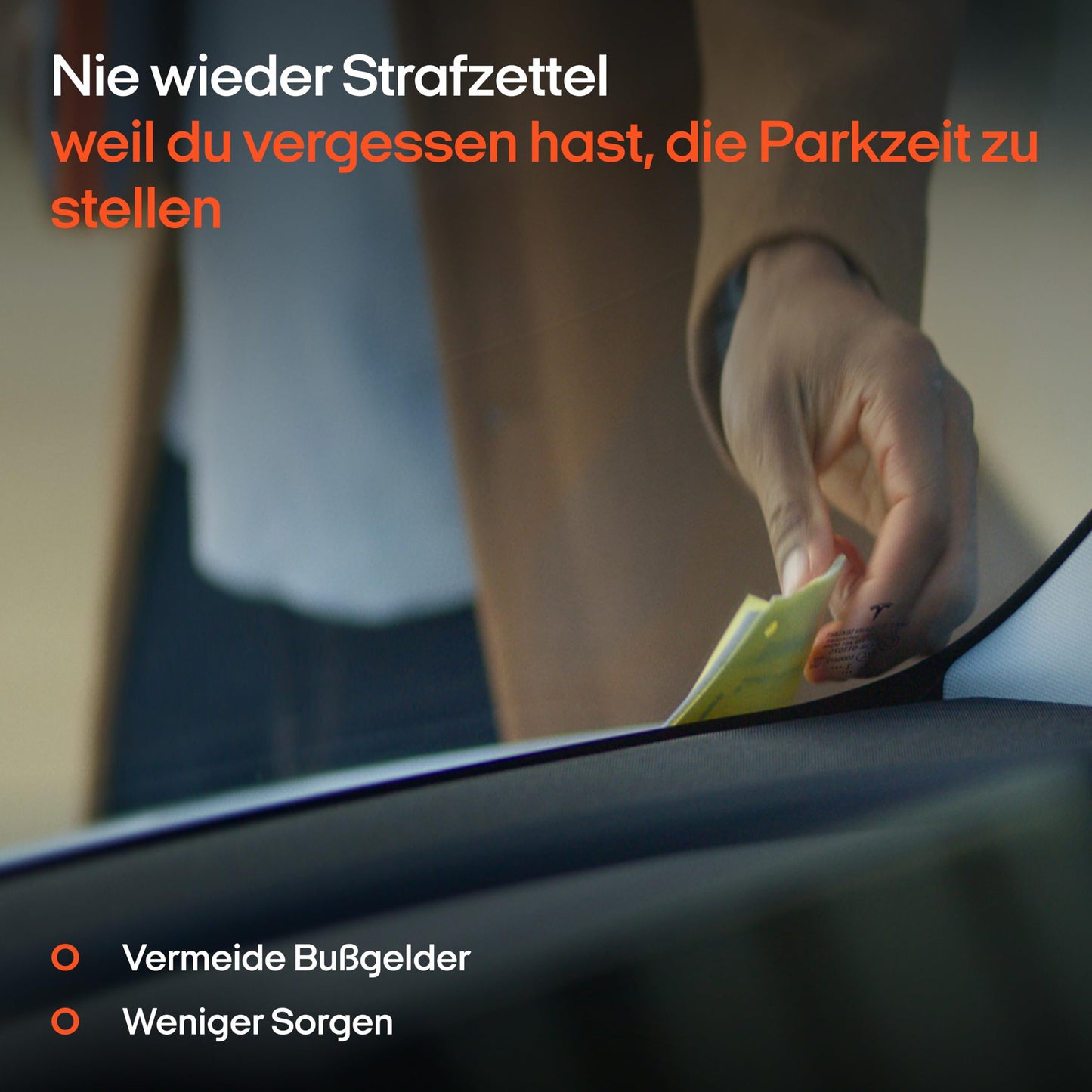 OOONO P-DISC NO1 - Electronic parking disc approved for vehicle use - Automatic digital parking disc with approval from the KBA according to the StVO - Electric parking clock approved for use in cars