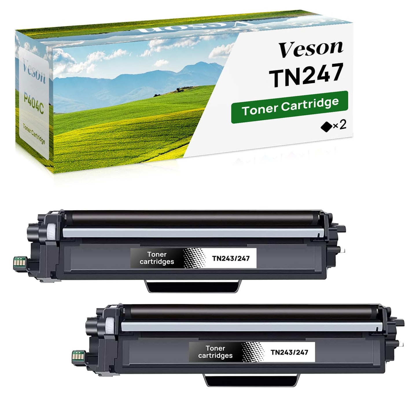 Veson Toner TN247 TN243 Compatible for Brother TN 243CMYK TN243 TN 243 247 MFC-L3750CDW MFC-L3770CDW DCP-L3550CDW HL-L3230CDW HL-L3210CW MFC-L3710CW