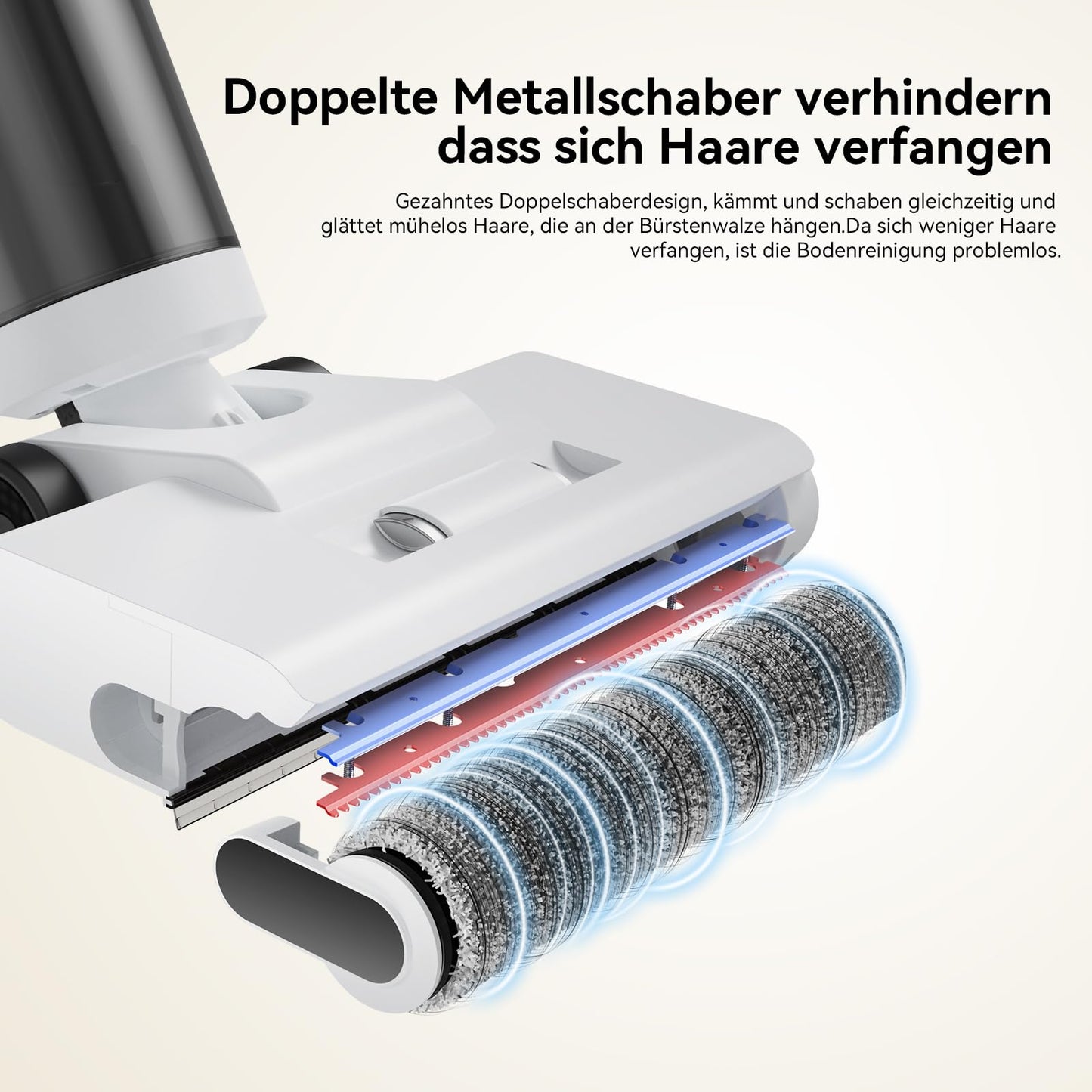JONR ED20 Pro 4-in-1 Wet Dry Complete Vacuum, 17000 Pa suction power, self-cleaning and automatic drying with one click, Intelligent voice reminder