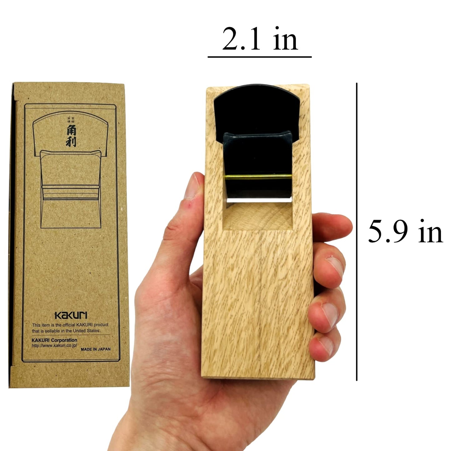 Kakuri Mini Kanna Wood Plane 42mm from Japan