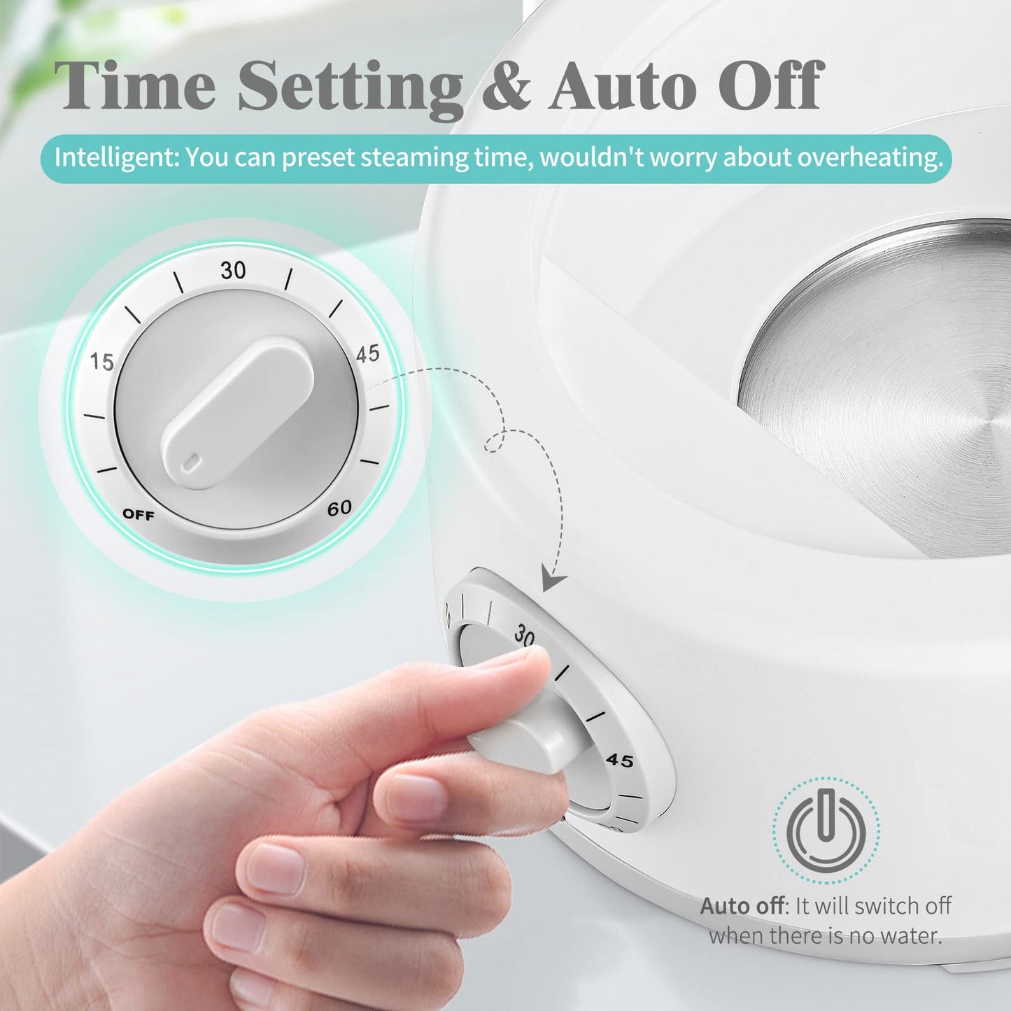 Aomdom towel warmer, towel steamer with towel clip, electric towel warmer, heats up quickly to 202°F, spa towel warmer with large capacity for spa/salon/home use.