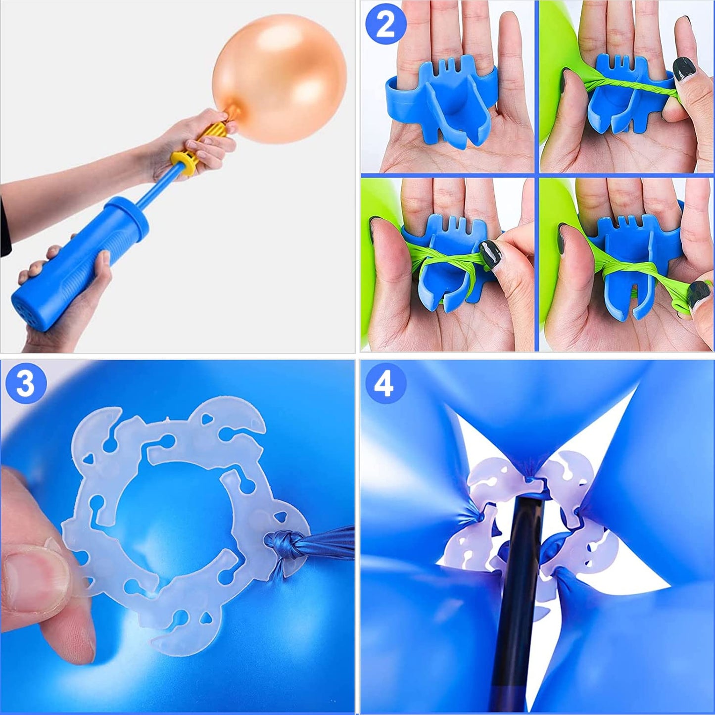 Balloon arch kit, Balloon arch frame kit, Balloon garland, Balloon arch with base, Table balloon arch kit, Reusable, Party decoration balloon arch.
