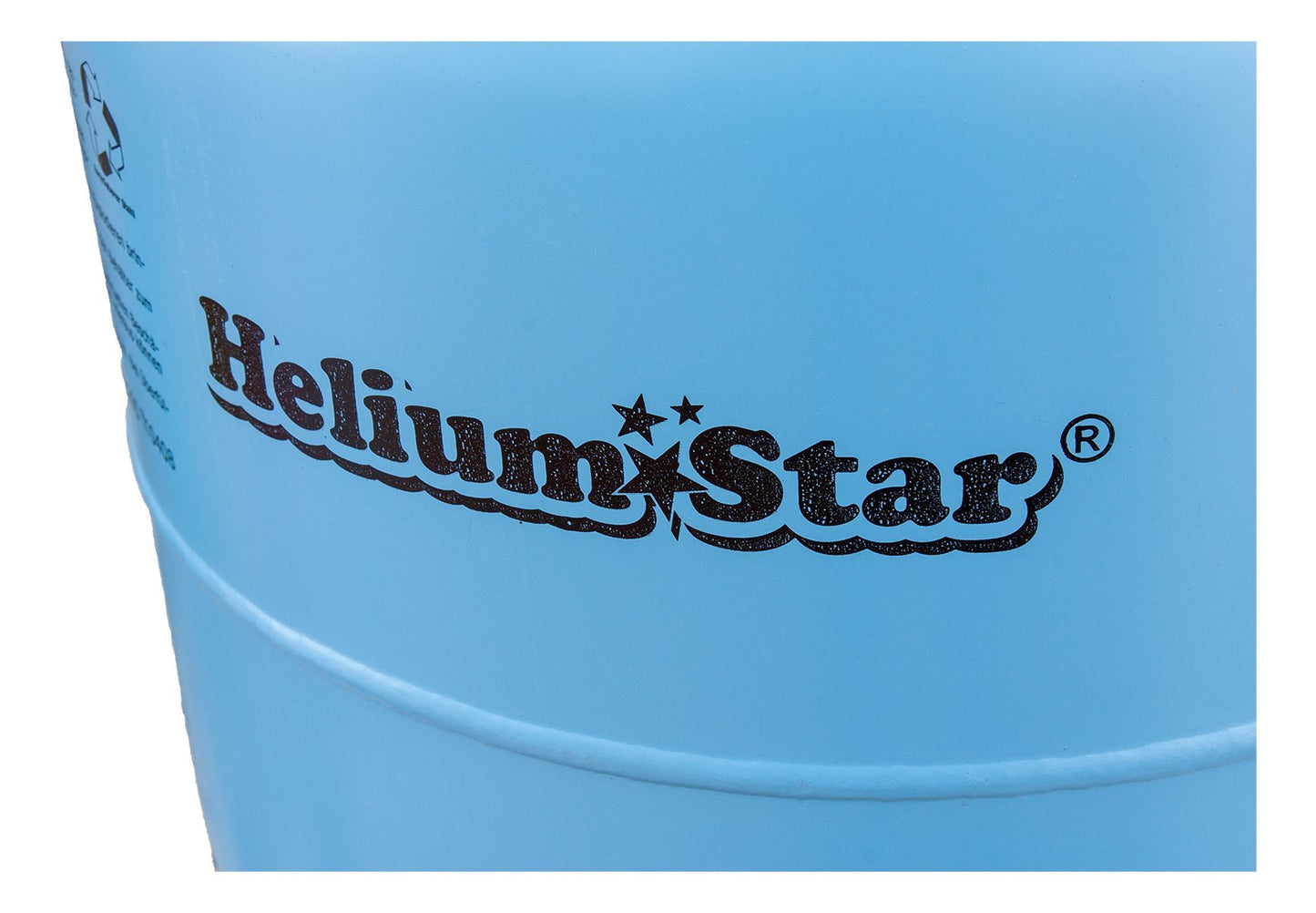 Helium balloon gas HeliumStar disposable bottle for up to 50 latex balloons 25cm Ø or 27 foil balloons 45cm Ø birthday party wedding birthday party.