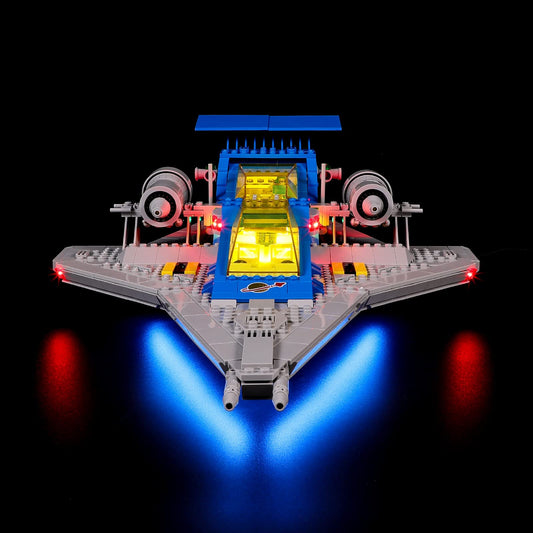 BRIKSMAX 10497 LED light for Lego Discovery Spaceship - Compatible with Lego bricks model - Without Lego set.