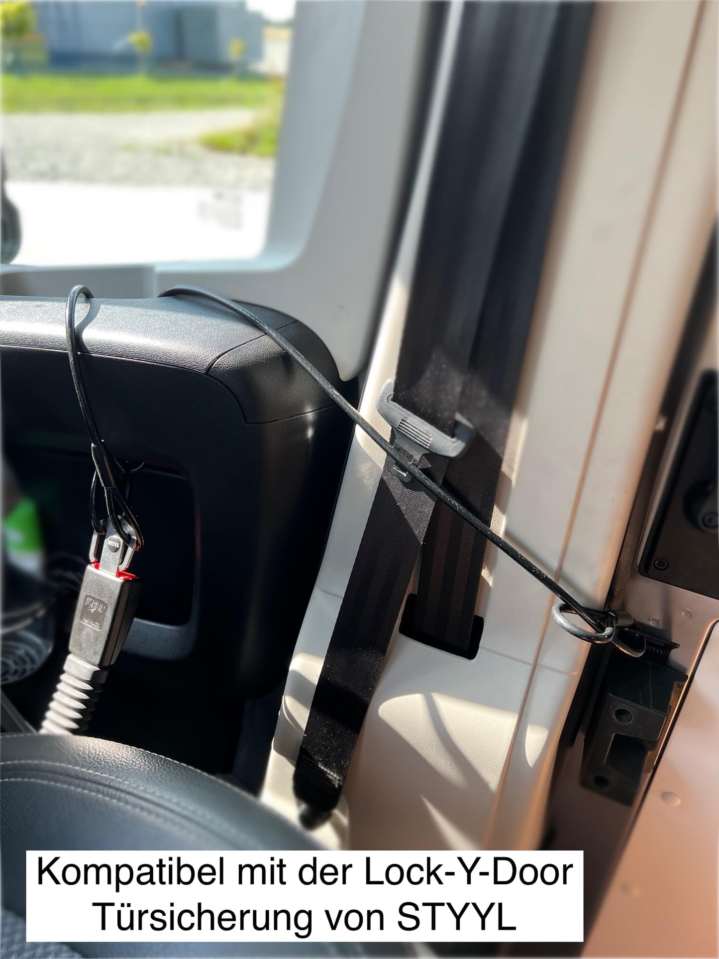 STYYL Slide-Y-Lock is the additional security lock for sliding doors, suitable for the Ducato, Jumper, and Boxer vans.