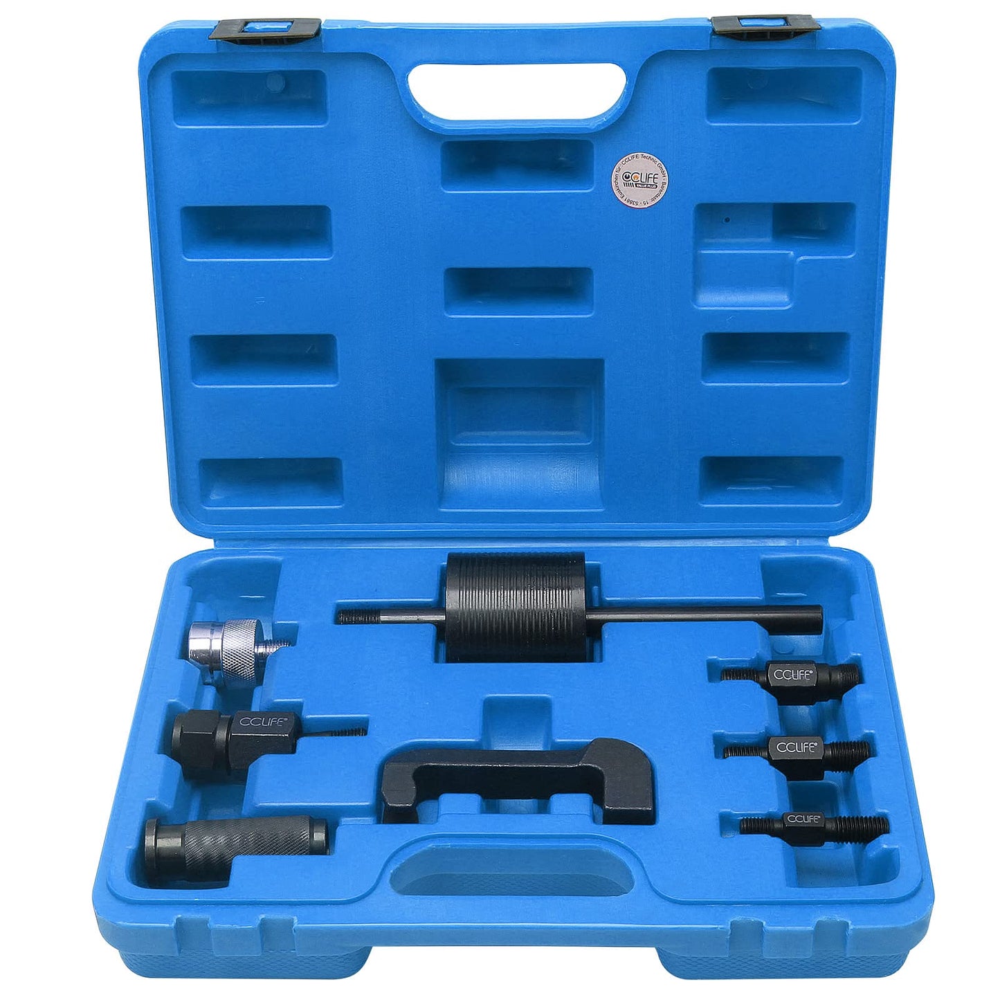 CCLIFE 8 piece Diesel injector puller extractor tool CDI.