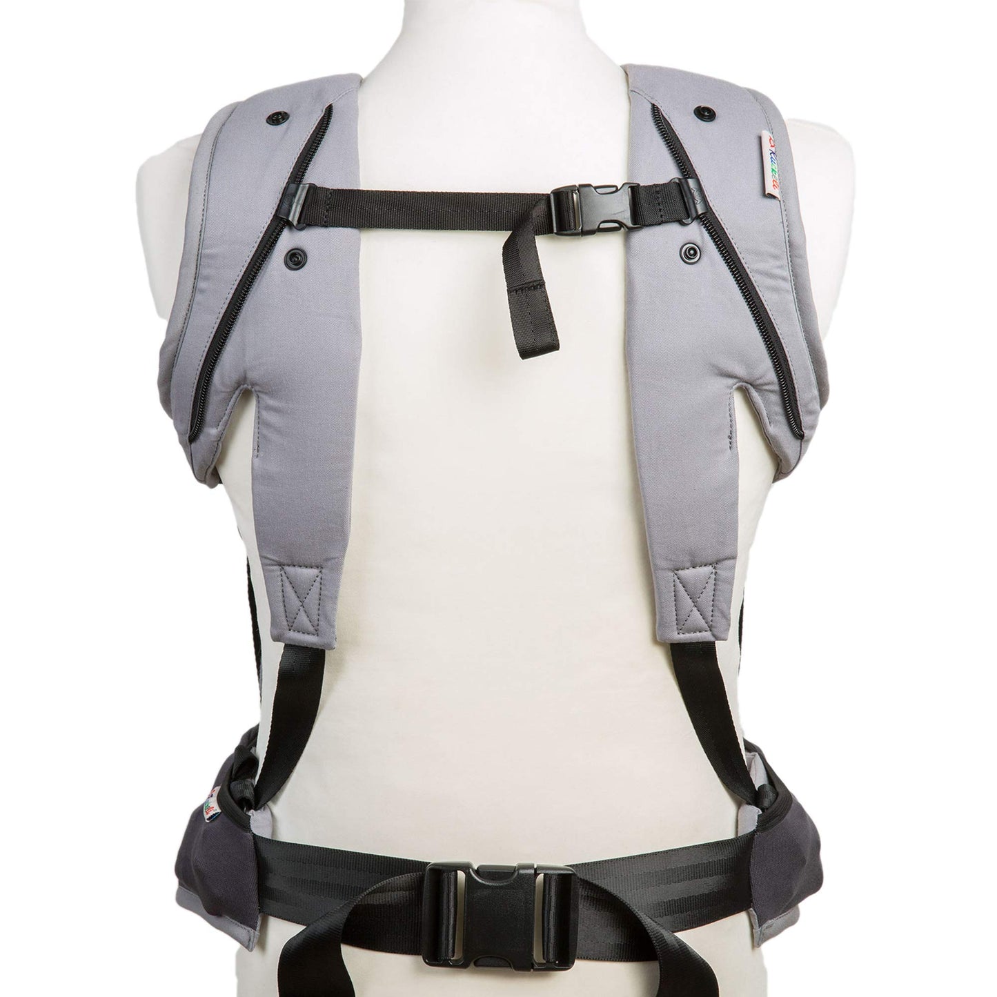 Ruckeli baby carrier from birth slim gently grey