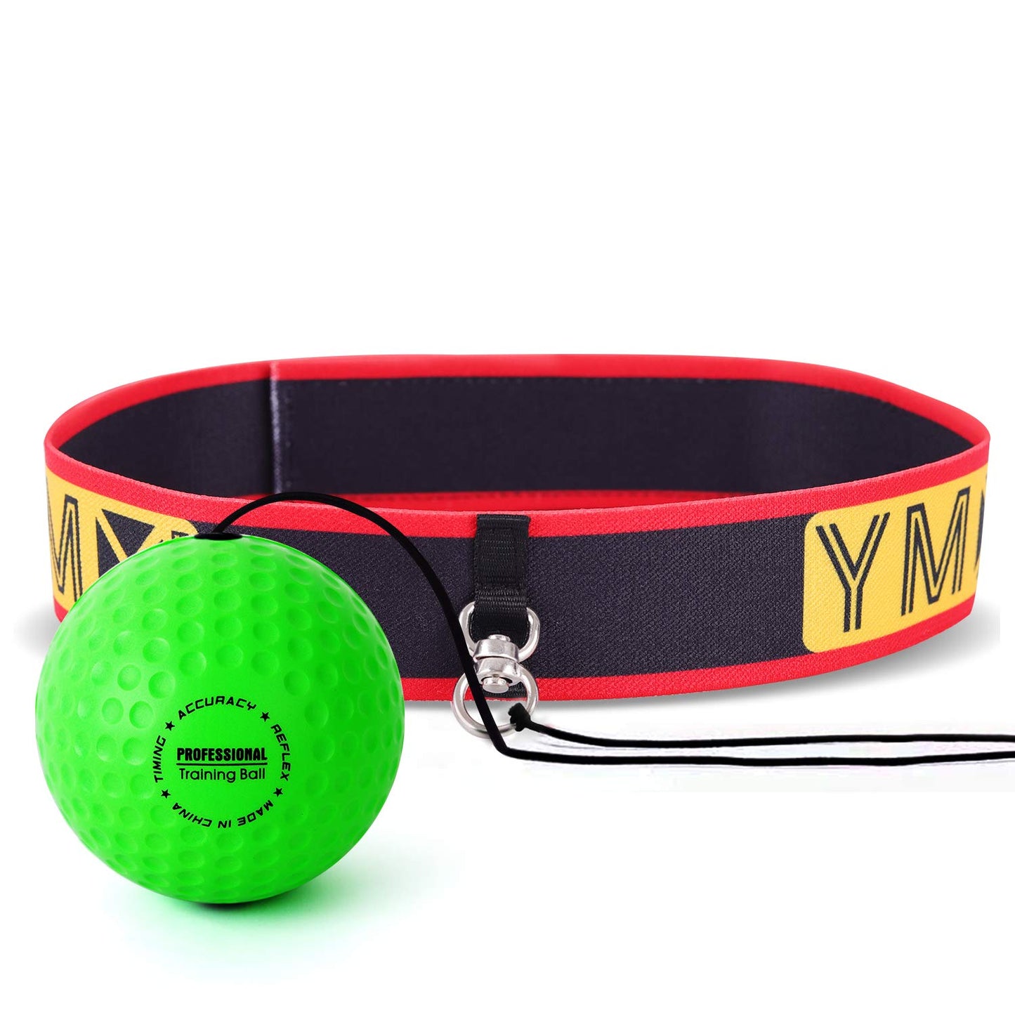 YMX BOXING Reflex Ball - 4 balls + 2 headbands, perfect for training reflexes, reaction, and hand-eye coordination.