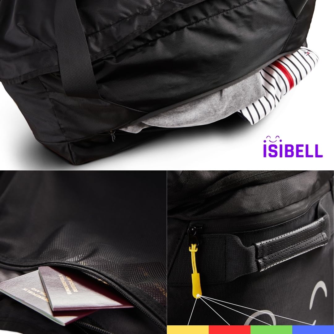 ISIBELL® Roof Box 4-piece bag set with step for easy loading and unloading, identification marker/duffel bag/roof box bags/roof box bag
