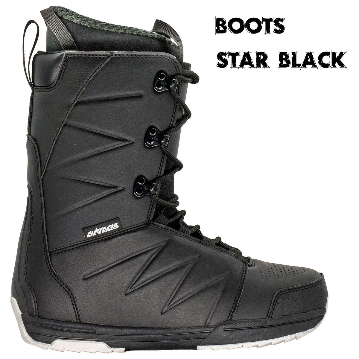 Airtracks Snowboard Set - Wide Board Refractions Game 161 - Soft Bindings Master - Soft Boots Star Black size 46 - SB Bag