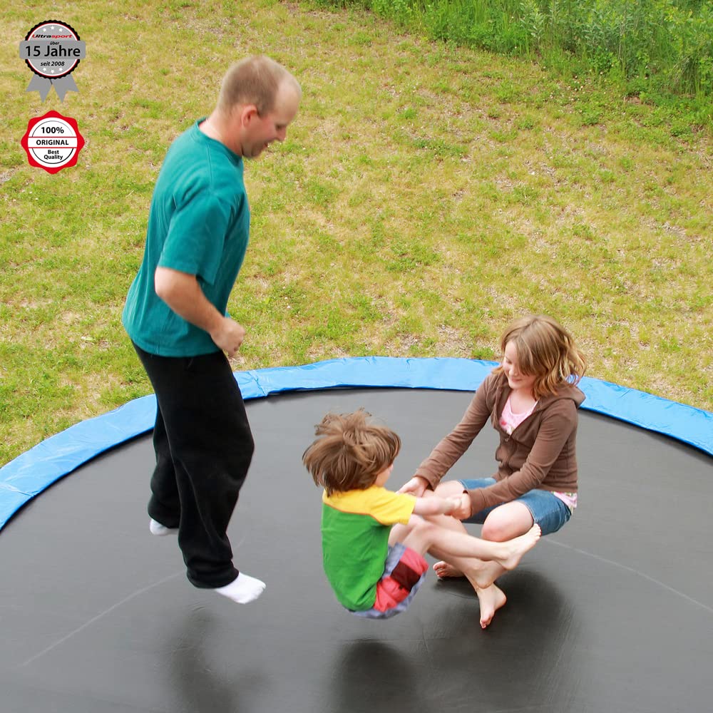 Ultrasport Trampoline Padding 305 | 180 | 251 | 366 | 430 cm | Extra Thick Trampoline Padding Cover Trampoline Cover Trampoline Surround Trampoline Replacement Parts Trampoline Accessories, Blue