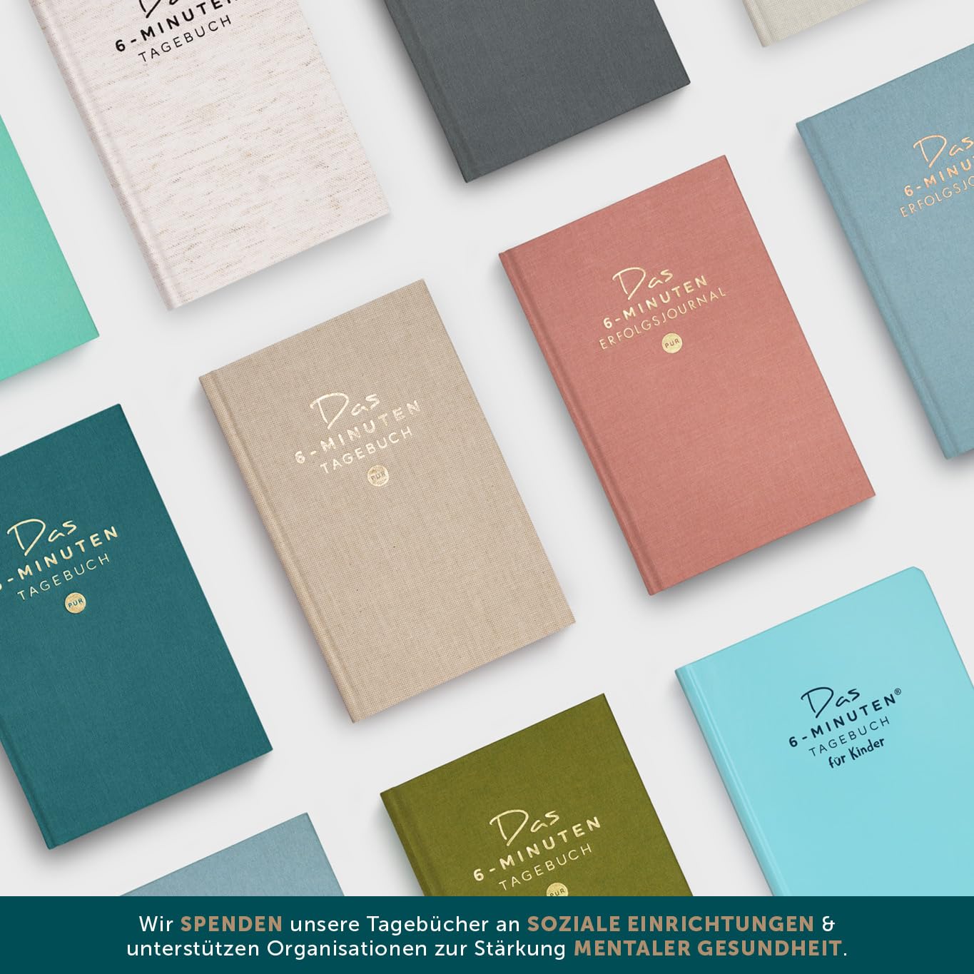 6-Minute Diary for Adults 2025 (The Original) - Mindfulness Journal, Scientifically Based Journal Book - Gratitude Diary for Increased Resilience & Self-Love