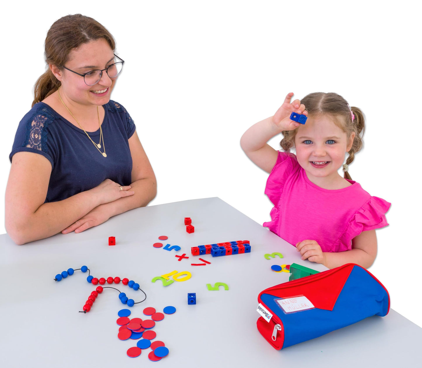 Betzold - Math Set Elementary School - Student Pencil Case Kids Mathematical Aid