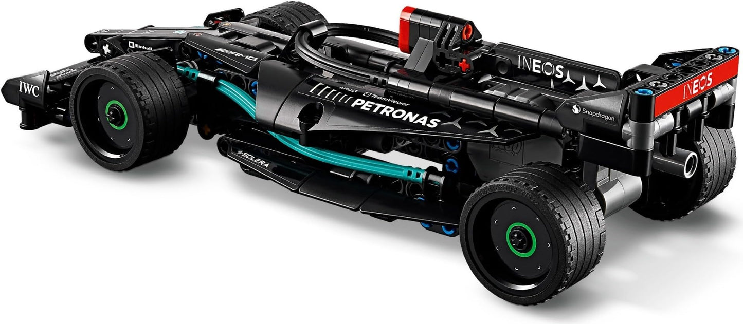 LEGO Technic Mercedes-AMG F1 W14 E Performance Race Car toy for kids, boys, and girls ages 7+, pull-back model vehicle set, bedroom decoration, birthday gift idea 42165