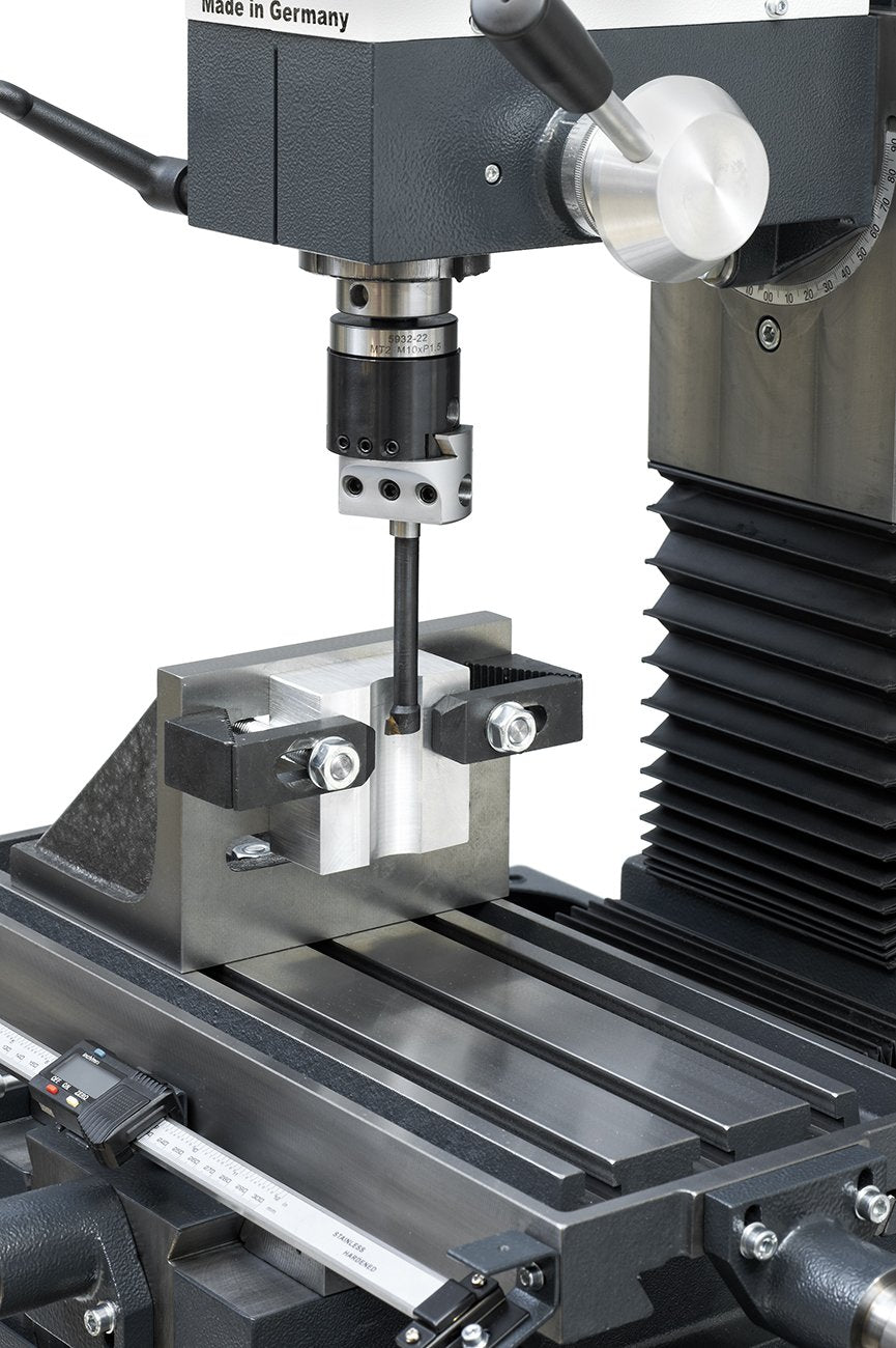 WABECO Clamping Angle 90° 115x90x75 mm with 2 reinforcement ribs.