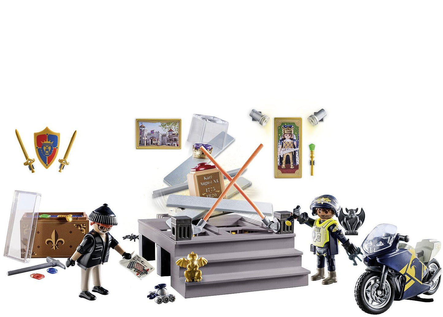 PLAYMOBIL | Police Advent Calendar for Kids | Museum Theft | Advent Calendar for Police fans | Advent season full of surprises | 71347