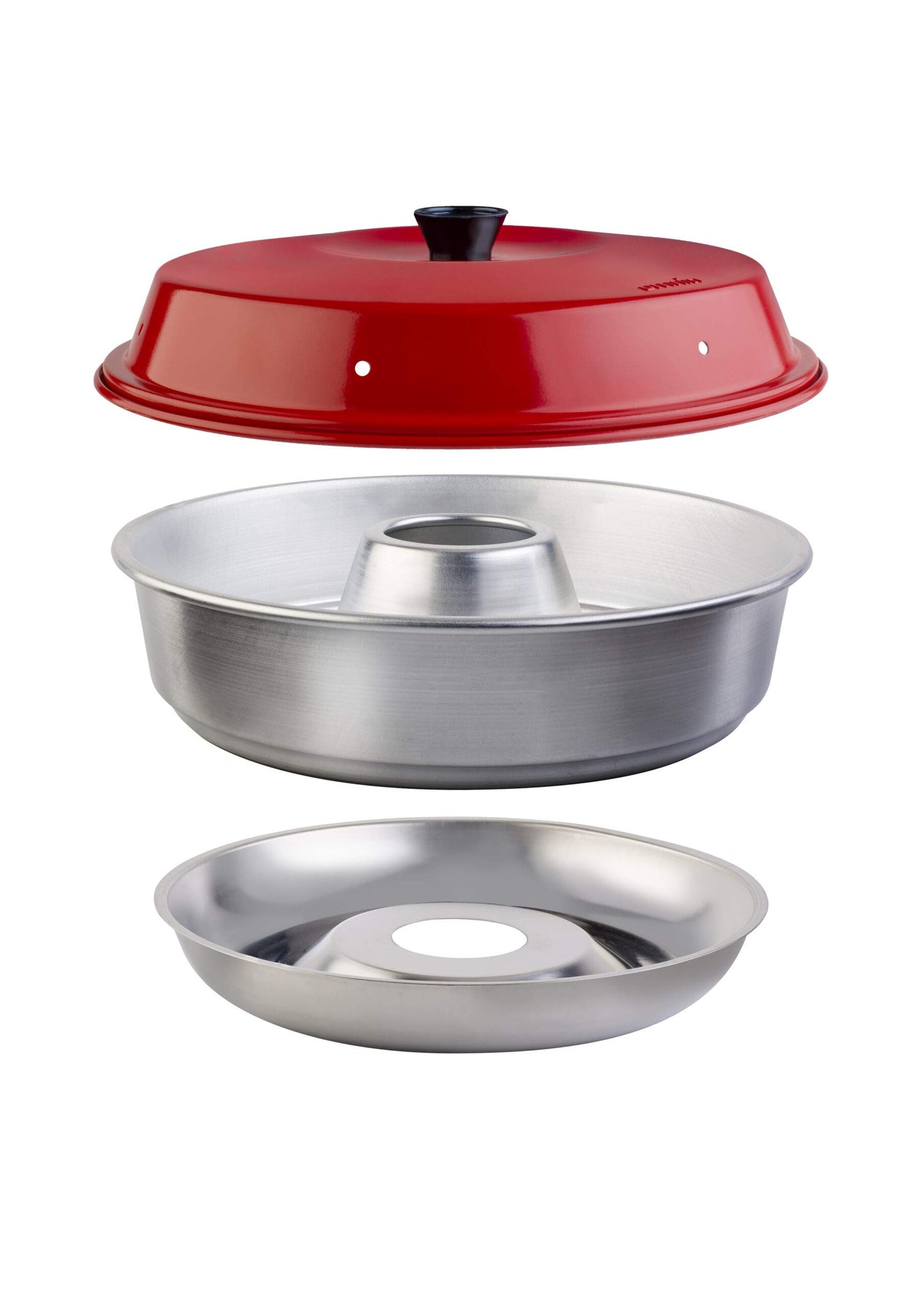Omnia Camping Oven & Silicone Baking Form Classic (Red)