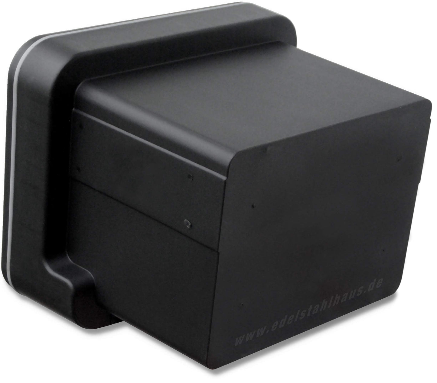 Plastic truck storage box 480x400x400mm, 39 ltr, stainless steel tool box, Daken W040.