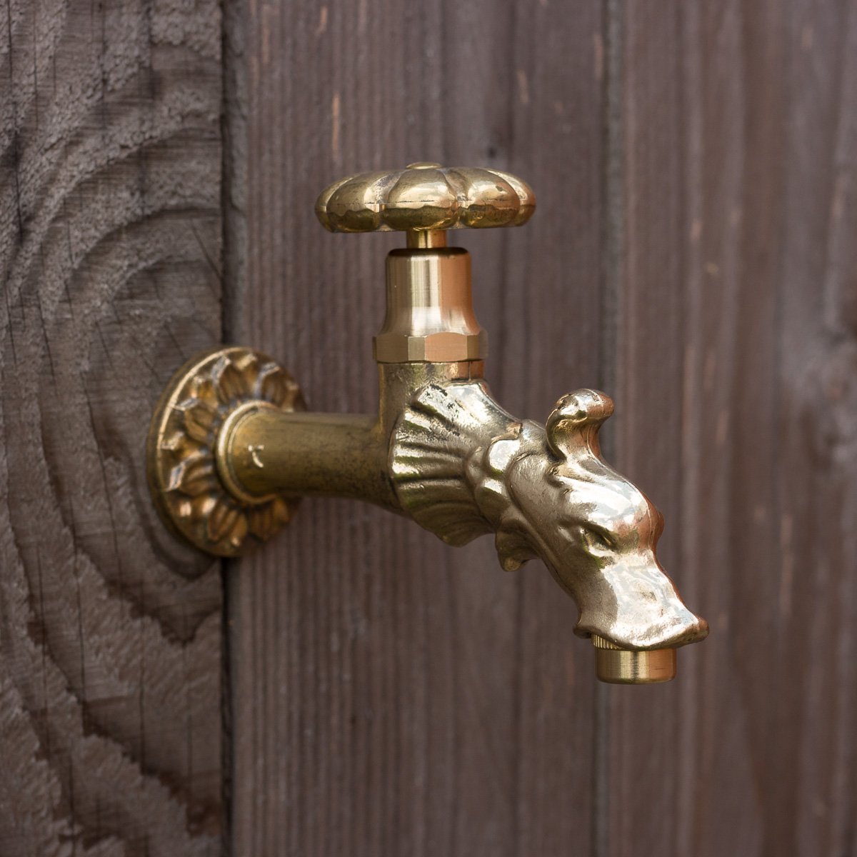 Ancient Faucet | Brass Water Spout for Fountain | Dragon Head Design