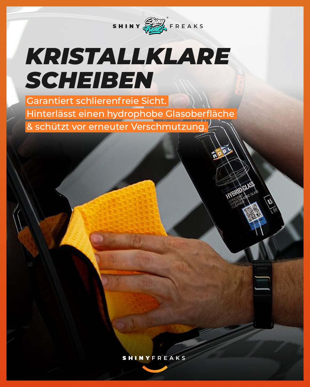 ADBL Car Care Set: Interior Experience Set Car Cleaning Kit Interior Care - Interior Cleaner Glass Cleaner Interior Scent Air Freshener Hand Polishing Sponge Microfiber Cloth Cleaning Cloth | 8-piece