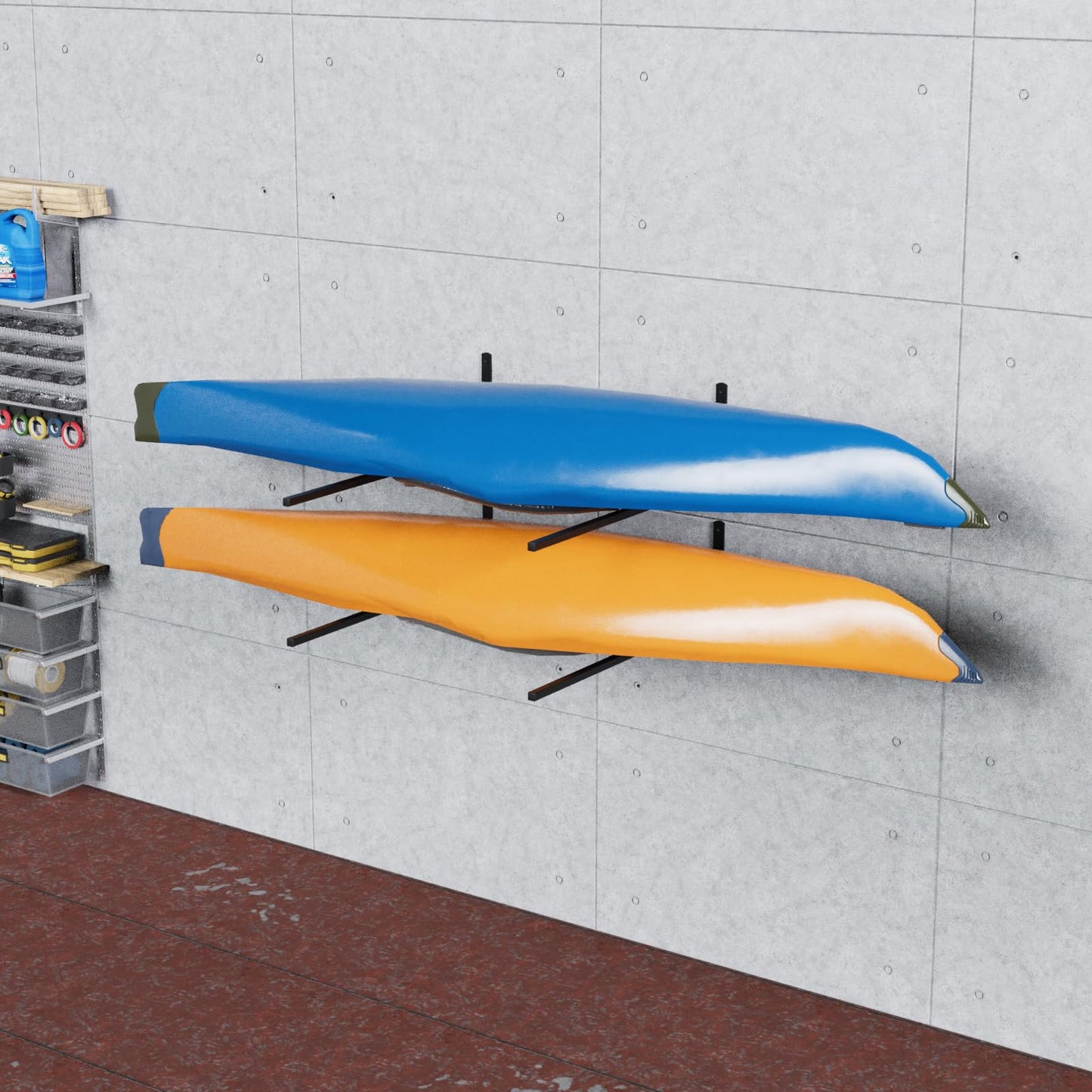 Roof box box wall mount bracket roof box ski box surfboard garden tools sports equipment holder 80 cm