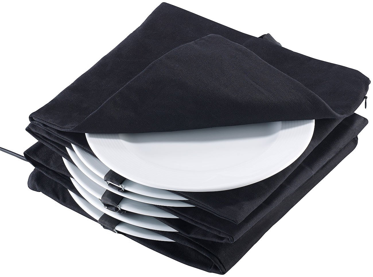 infactory Plate Warmer: Electric XL plate warmer for up to 12 plates, 120 watts (dish warmer, heatable plate warmer, electric)