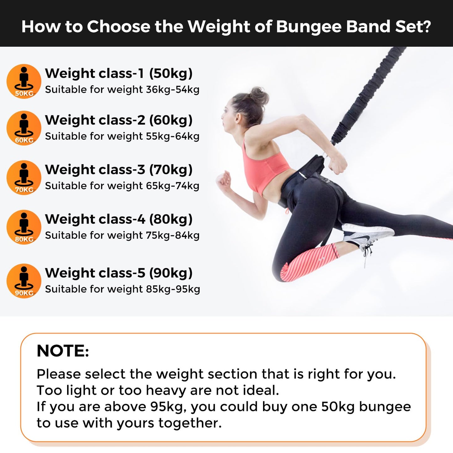 DASKING Heavy Bungee Band Set, Air Yoga Resistance Bungee Stretch Belt, 4D Bungee Dance Rope, Exercise Resistance Belt Training Fitness Home Gym Professional Training Equipment
