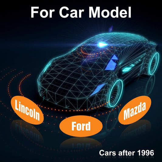 Forscan ELMconfig OBD2 Adapter - USB scanner with MS-CAN/HS-CAN switch - Professional OBDII diagnostic scan tool for Ford and Mazda.