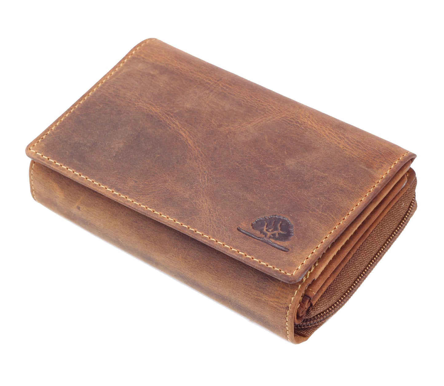 Greenburry Vintage Women's Wallet Brown 10x14.5x4.5cm