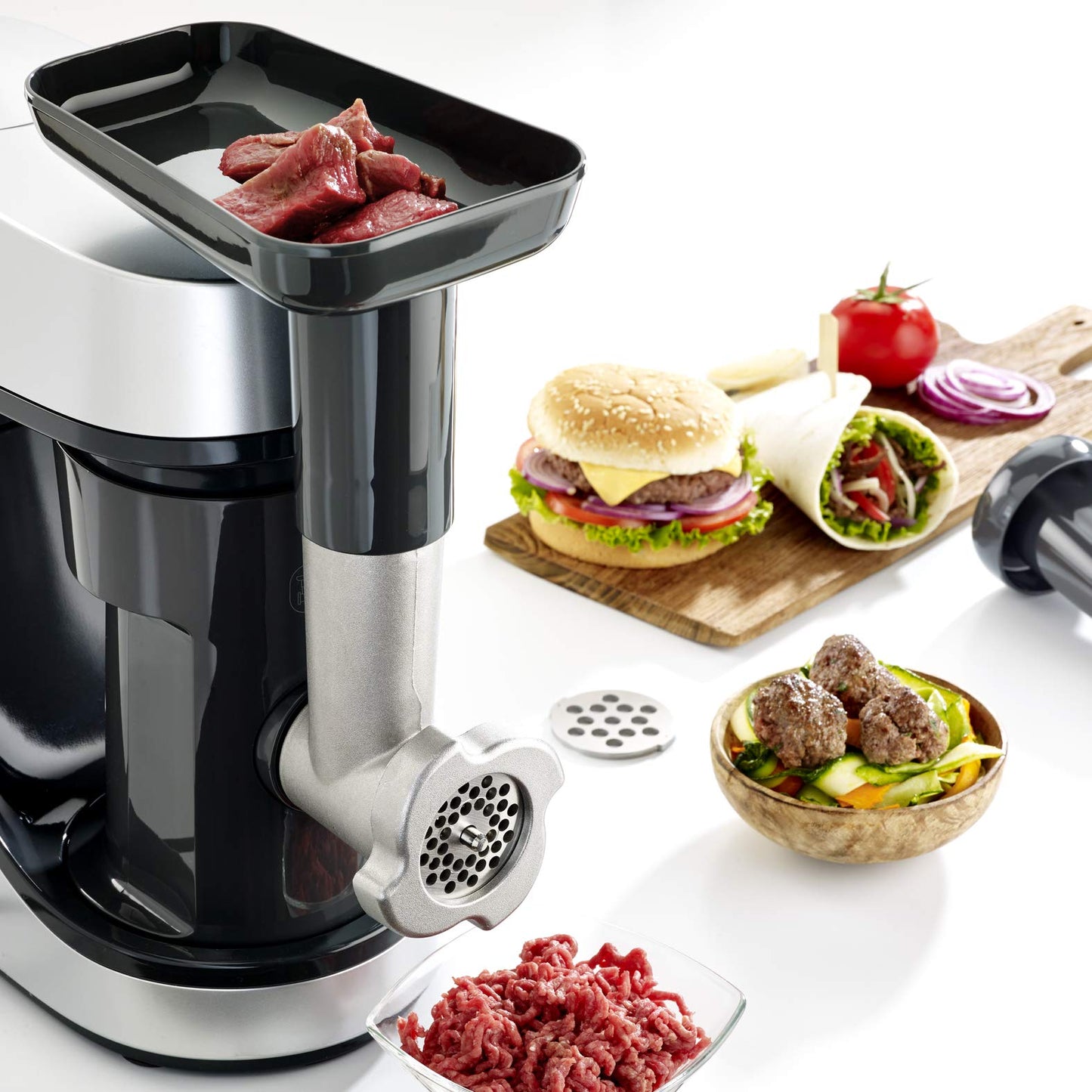 Moulinex XF631BB1 Chopper - Accessory for Masterchef Gourmet Kitchen Machine - finely or coarsely chop (perfect for meat-based recipes)