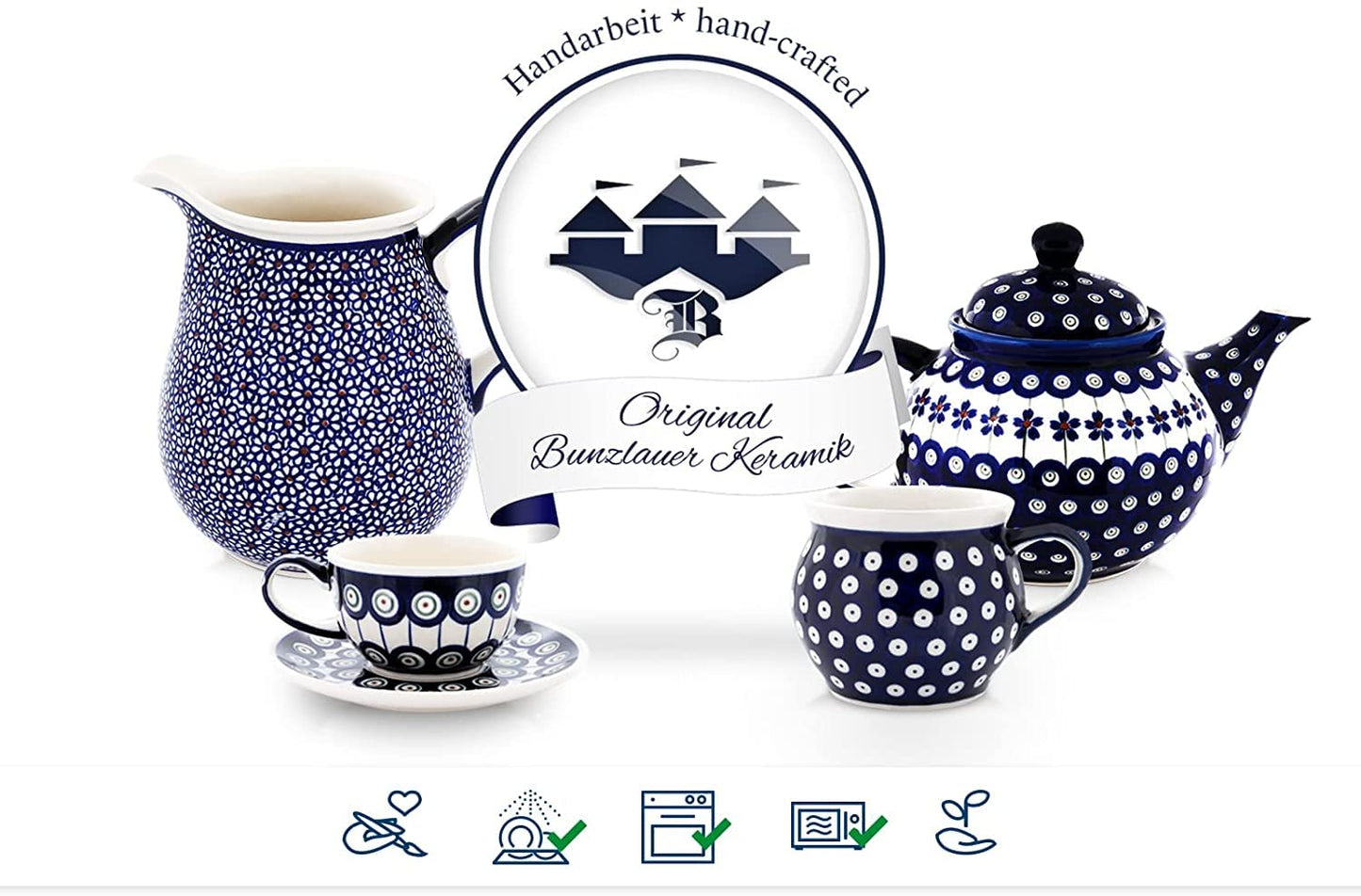 Original Bunzlauer ceramic rum pot 4.2 liters/multipurpose pot/ceramic pot in design 56