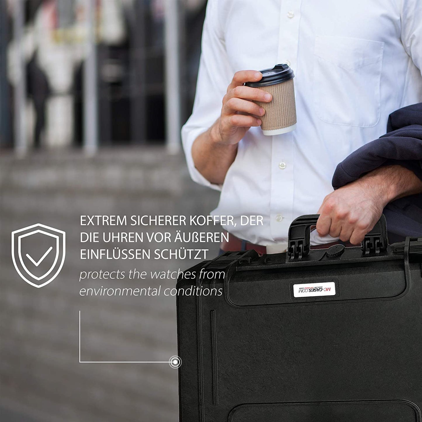 Transport case for the Lenovo ThinkPad 16 inch notebook/laptop. Case made in Germany.