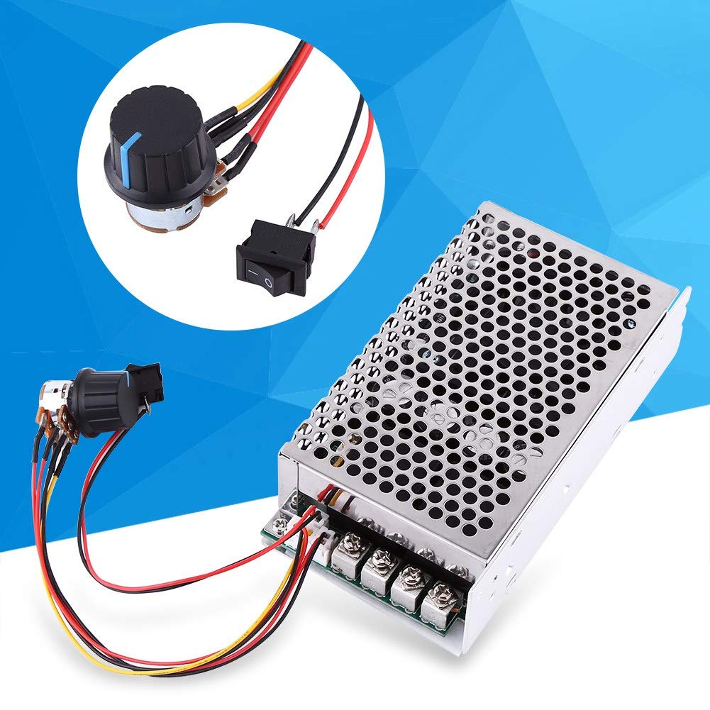 10-50V DC Motor Speed Controller PWM Control Switch Speed Regulator Motor Control Board 100A 3000 Watt