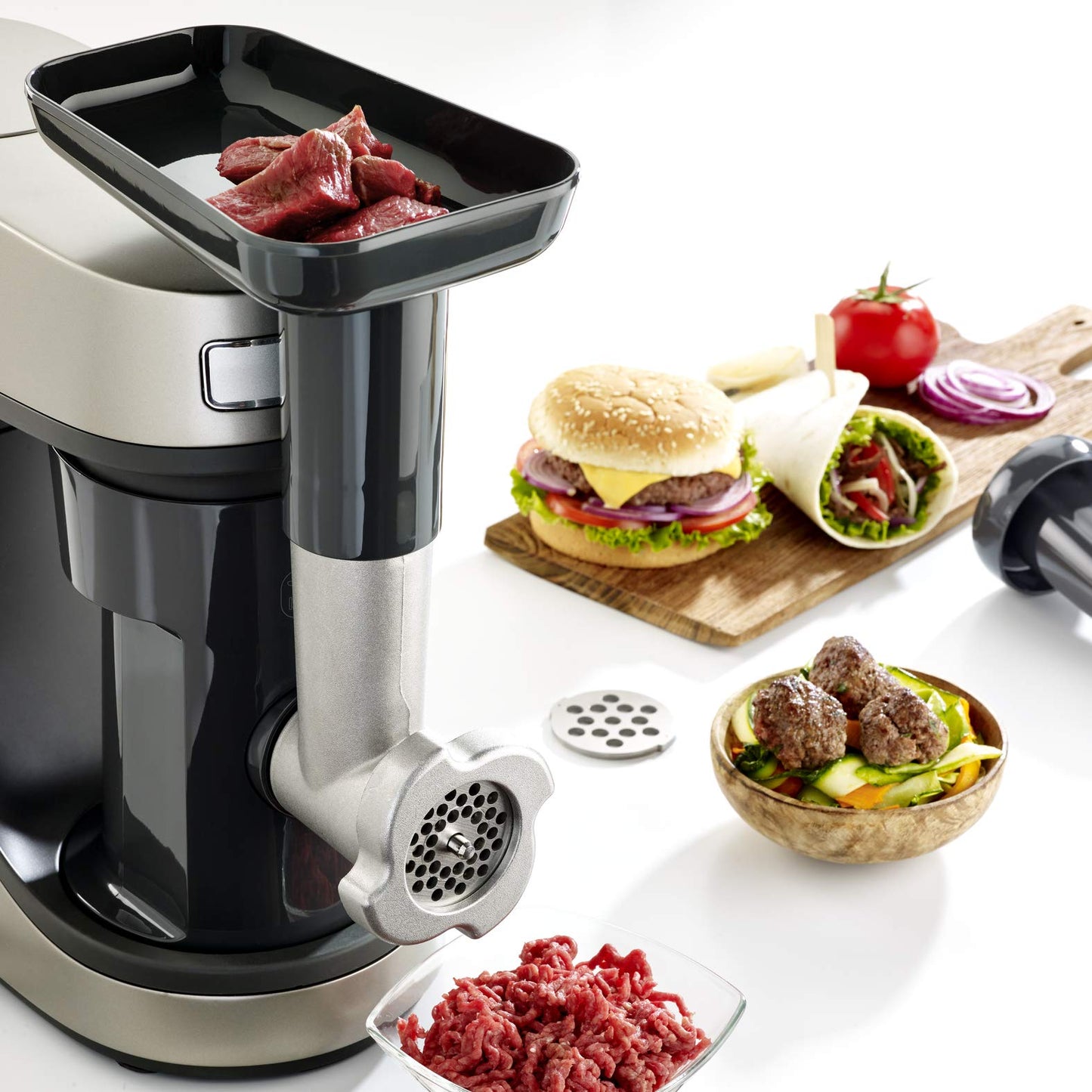 Moulinex XF631BB1 Chopper - Accessory for Masterchef Gourmet Kitchen Machine - finely or coarsely chop (perfect for meat-based recipes)