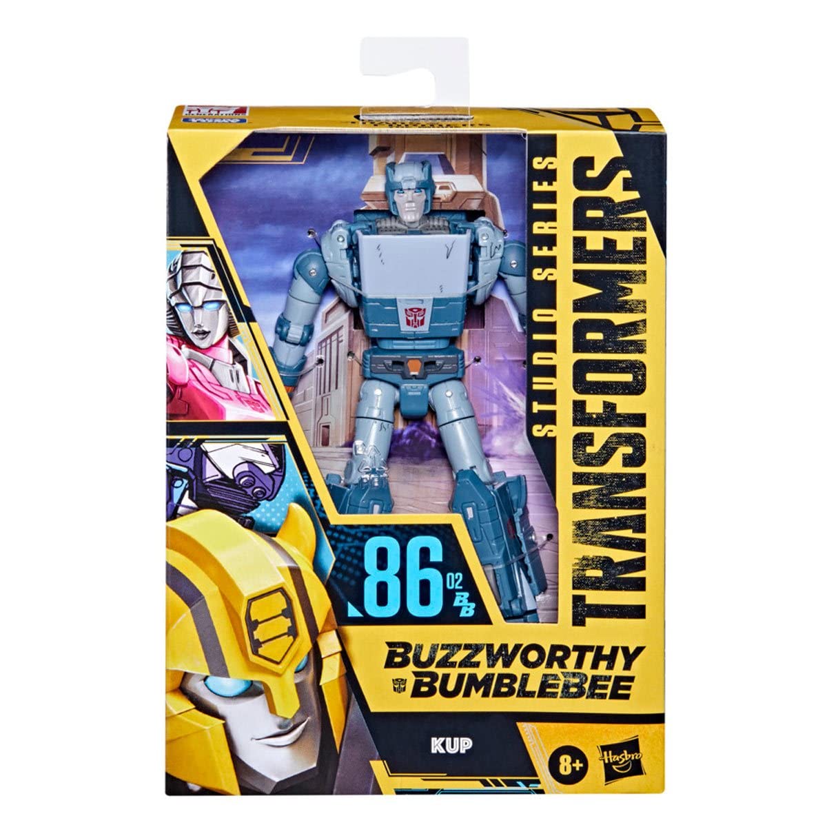 TRANSFORMERS Kids Buzzworthy Bumblebee Studio Series Kup Deluxe Action Figure, Colorful