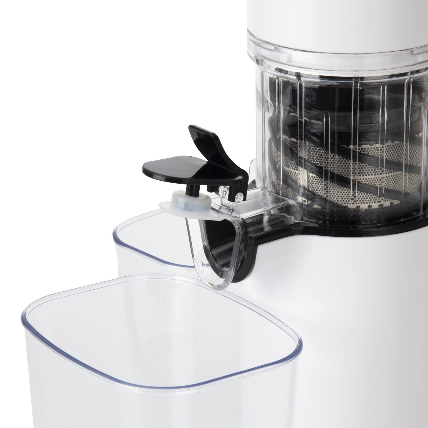 Jata JELI1201 vegetable and fruit juicer, slow extraction, 60 rpm, 130 W, leak-proof, quiet, 600 ml capacity, non-slip, digital panel